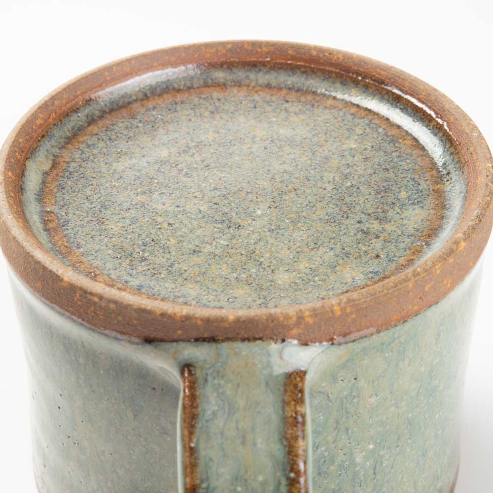 作家 工藤真人 淡青釉マグ 作家 工藤真人 陶磁器作家もの