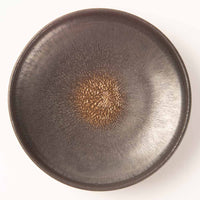 作家 杉山悠 取り皿 ブロンズ 作家 杉山悠 陶磁器作家もの