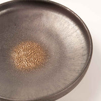 作家 杉山悠 取り皿 ブロンズ 作家 杉山悠 陶磁器作家もの