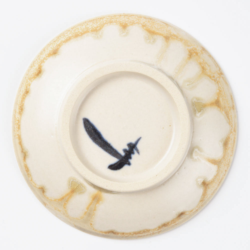 作家 杉山悠 小皿 薄緑 作家 杉山悠 陶磁器作家もの