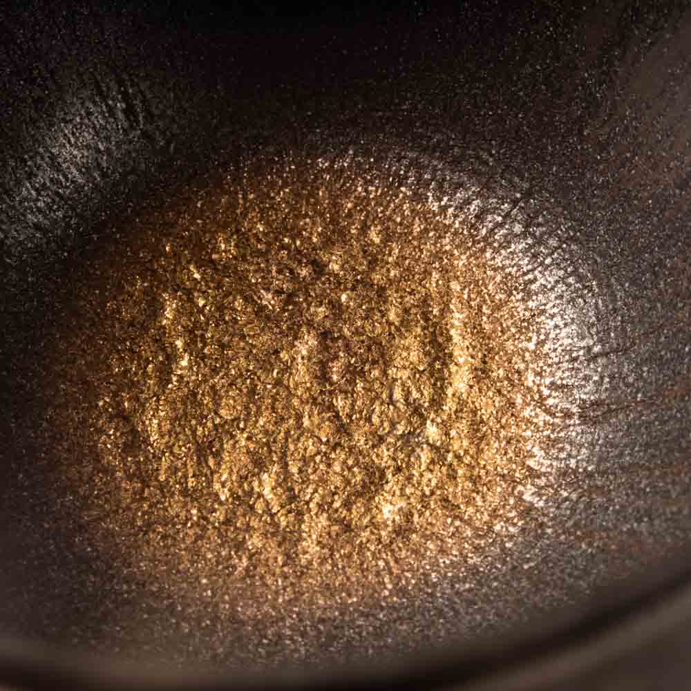 作家 杉山悠 片口 ブロンズ 作家 杉山悠 陶磁器作家もの