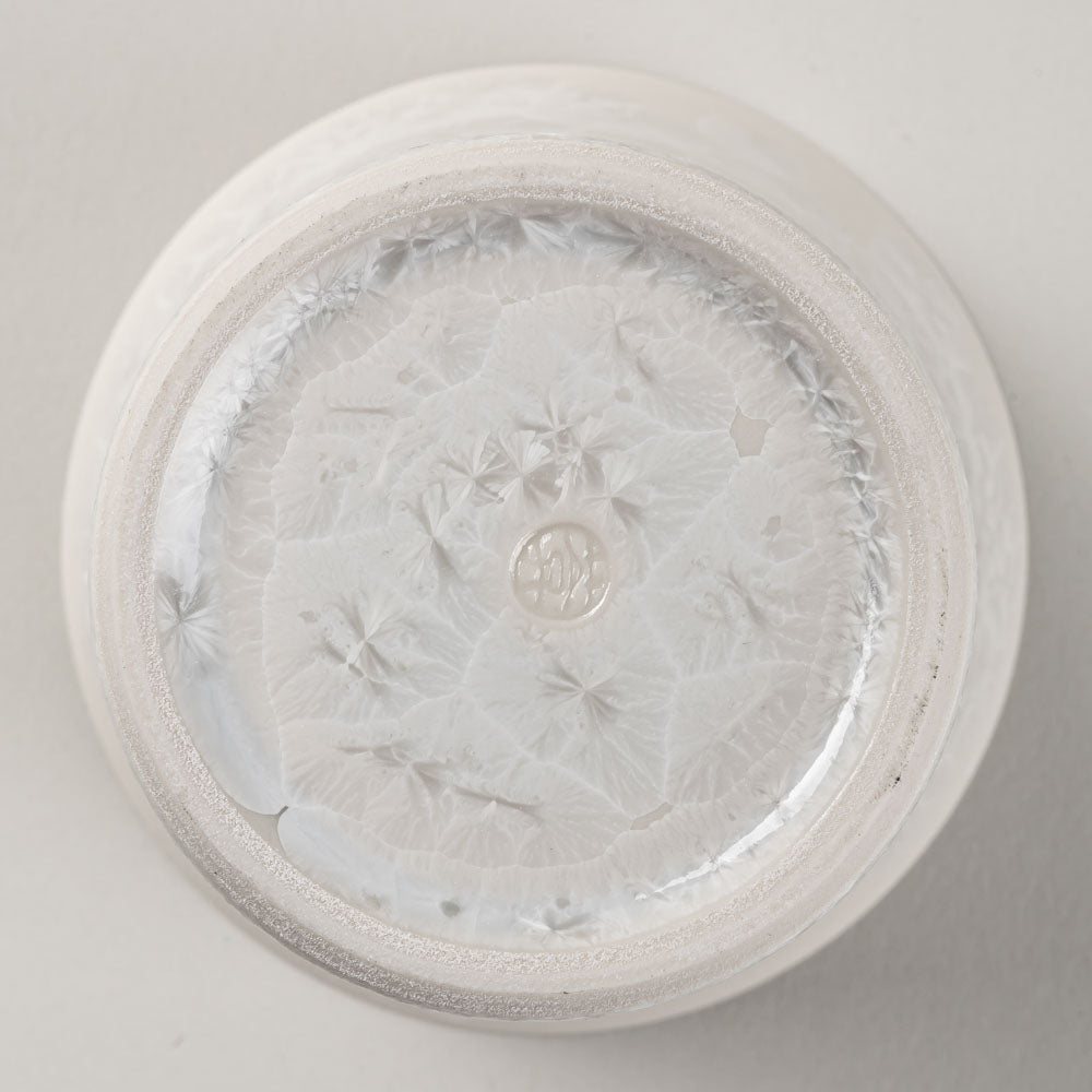 京焼・清水焼 陶あん 花結晶 フリーカップ(白) 京焼・清水焼 陶あん 京焼・清水焼