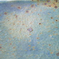 作家 山本直毅 台形皿 アンティークブルー 作家 山本直毅 陶磁器作家もの