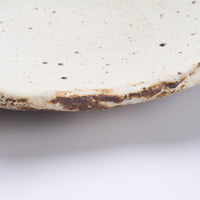 作家 山本直毅 台形皿 アンティークホワイト 作家 山本直毅 陶磁器作家もの