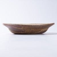 作家 山本直毅 オーバルリム鉢 アンティークホワイト 作家 山本直毅 陶磁器作家もの