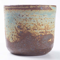 作家 山本直毅 フリーカップ アンティークブルー 作家 山本直毅 陶磁器作家もの