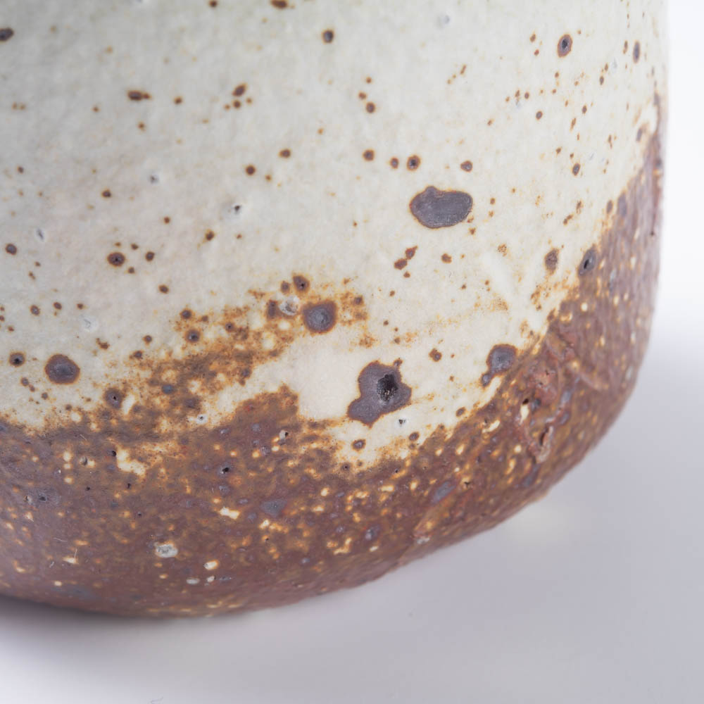 作家 山本直毅 フリーカップ アンティークホワイト 作家 山本直毅 陶磁器作家もの