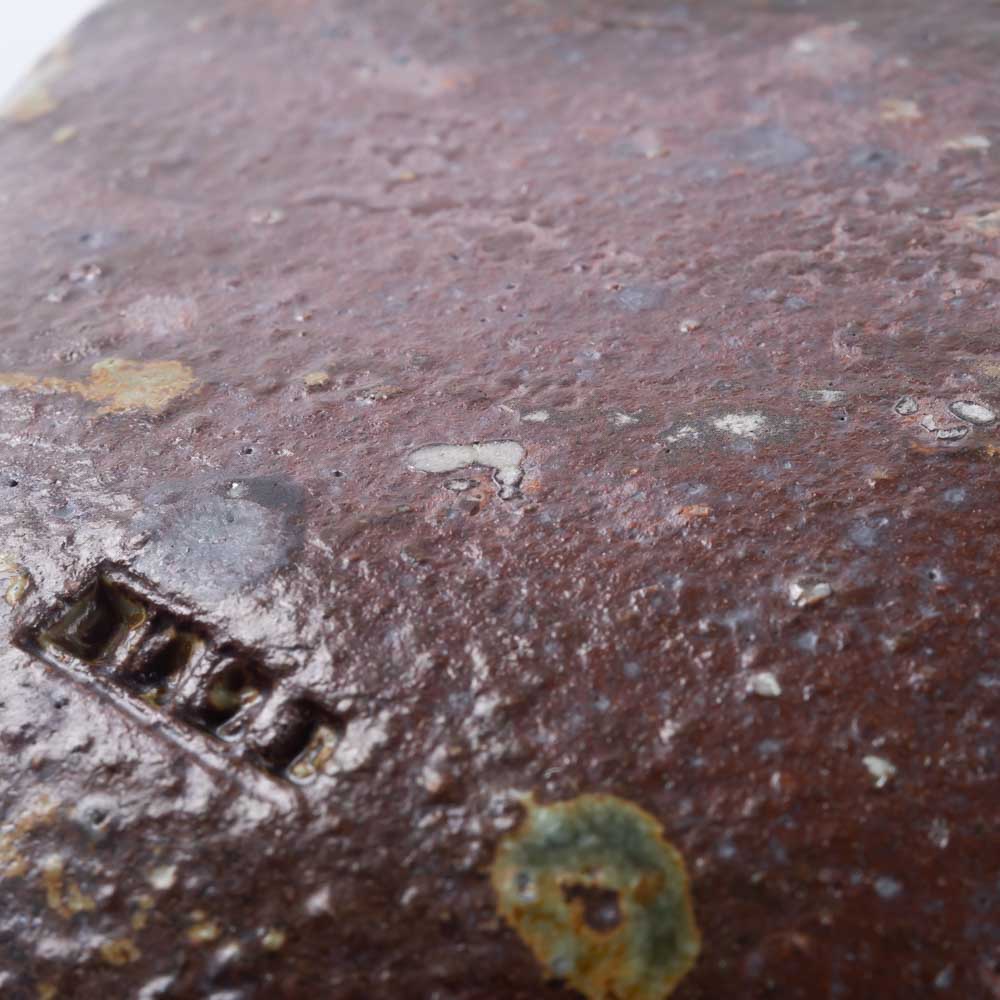 作家 山本直毅 台形小皿 アンティークブルー 作家 山本直毅 陶磁器作家もの