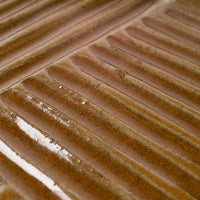 美濃焼 正陶苑 蒸れにくい トーストプレート(パン皿) キャメル 美濃焼 正陶苑 美濃焼