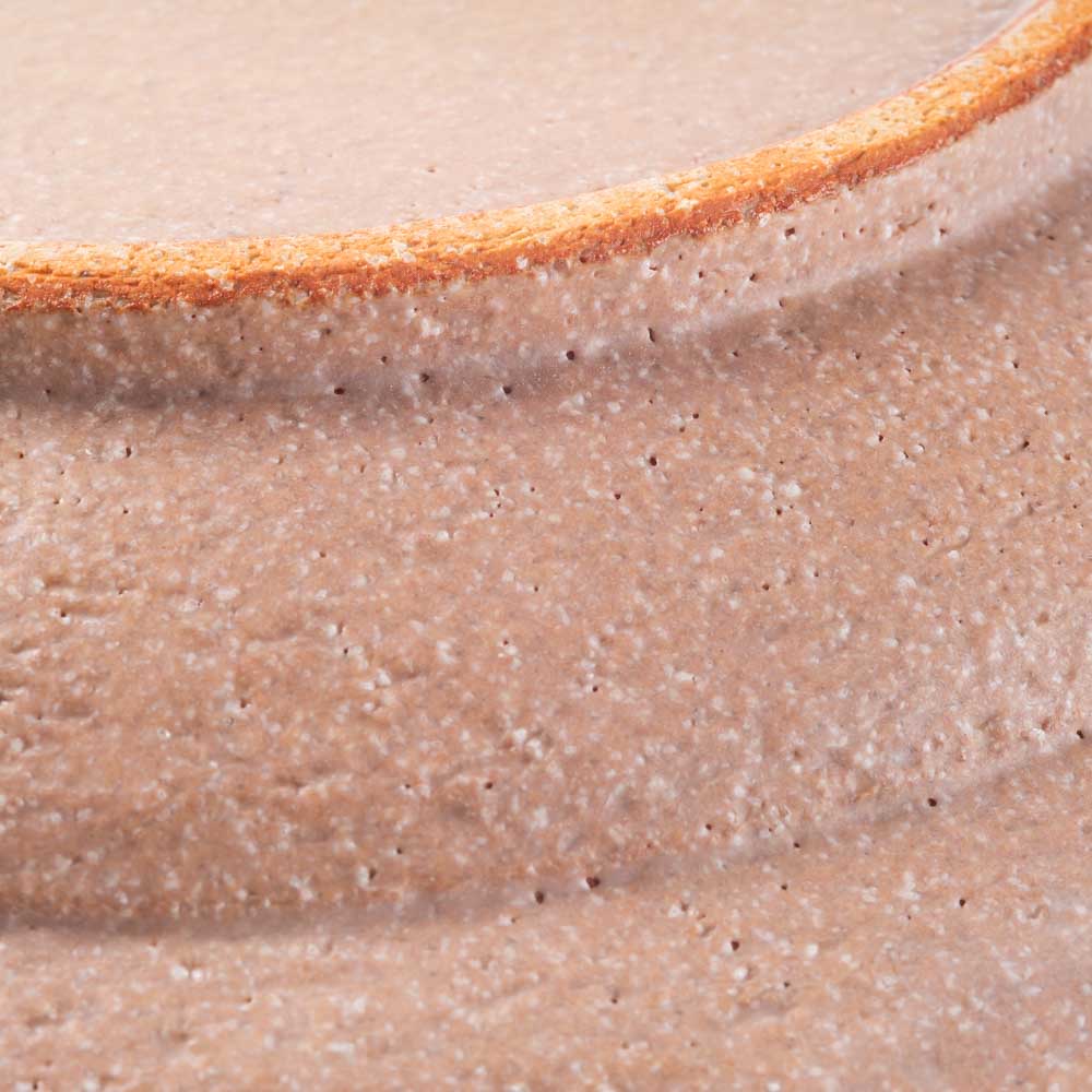 美濃焼 祐山窯 ロリエ リムプレート(皿)大 ベージュ 美濃焼 祐山窯 美濃焼