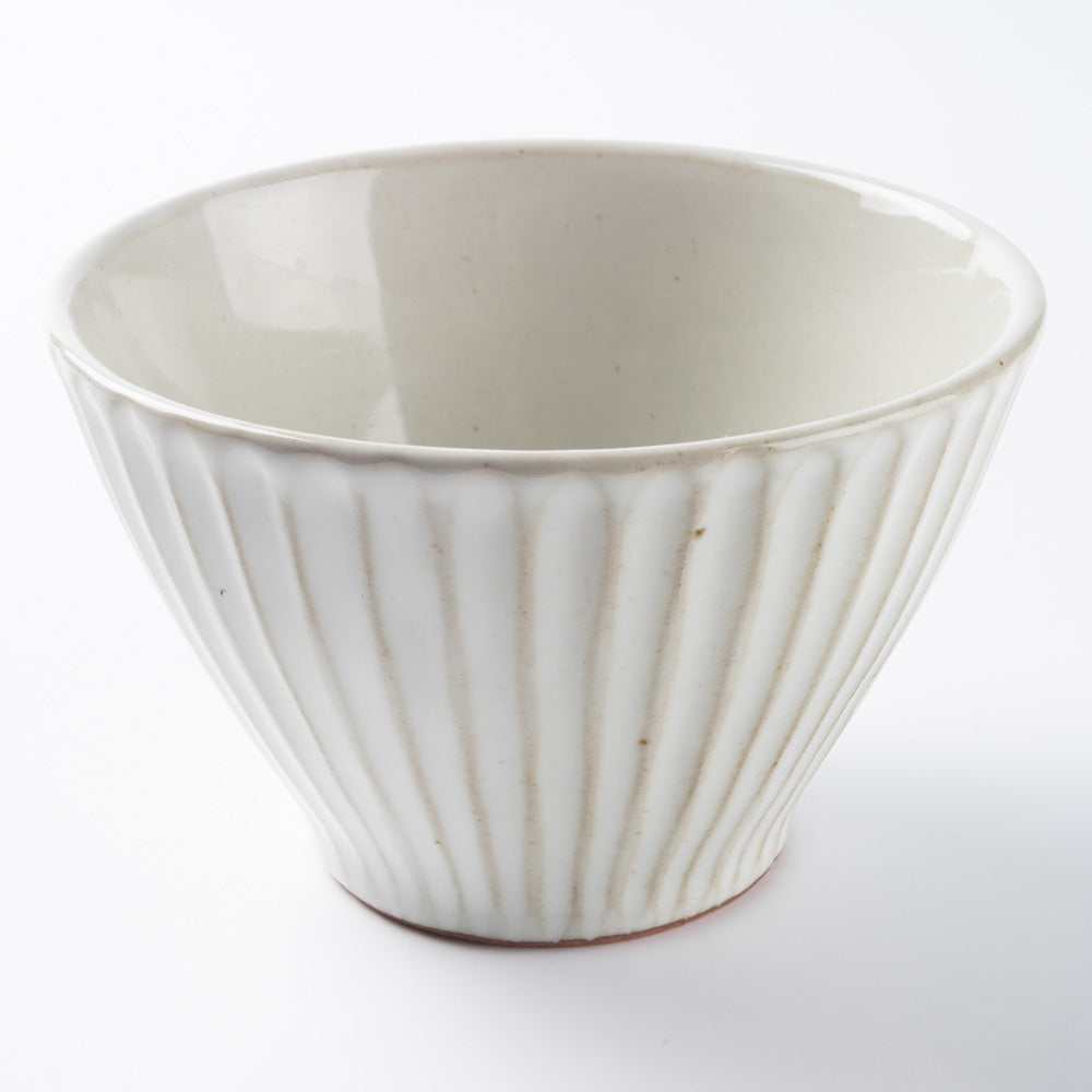 美濃焼 祐山窯 ボウル ライン アイボリー 美濃焼 祐山窯 美濃焼