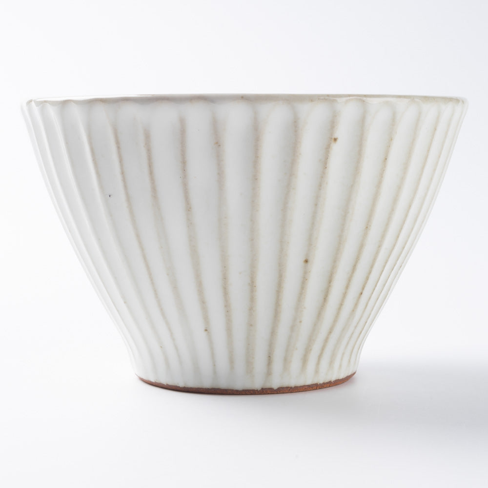 美濃焼 祐山窯 ボウル ライン アイボリー 美濃焼 祐山窯 美濃焼