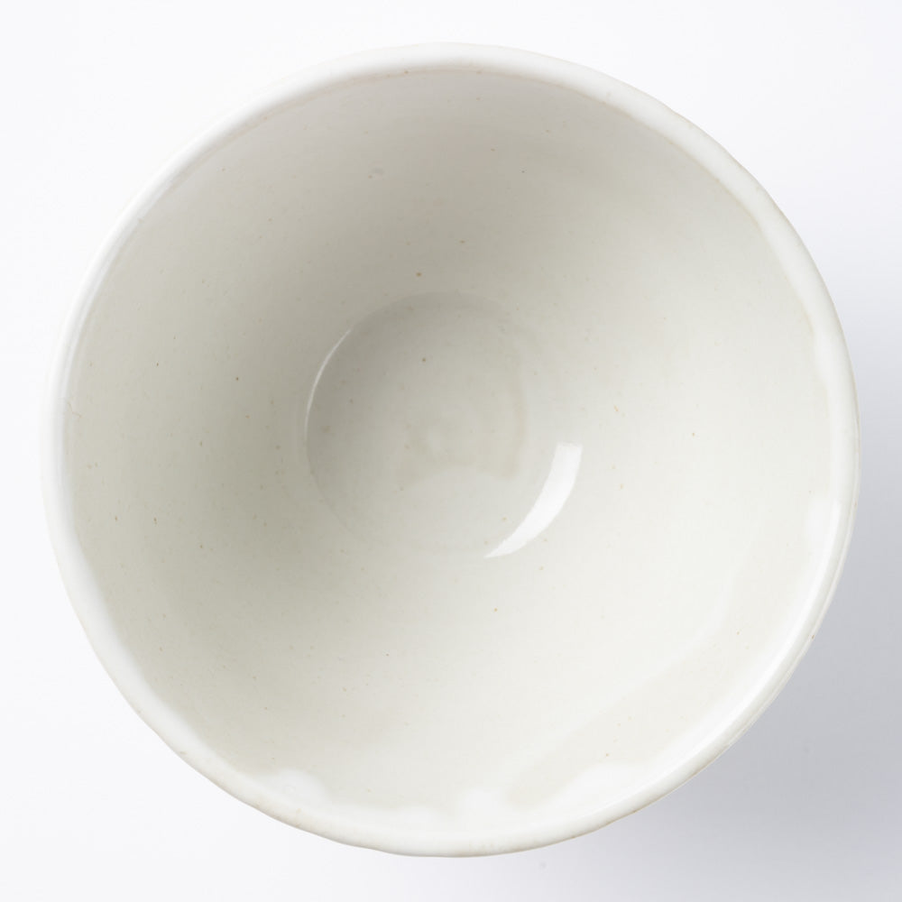 美濃焼 祐山窯 ボウル ライン アイボリー 美濃焼 祐山窯 美濃焼