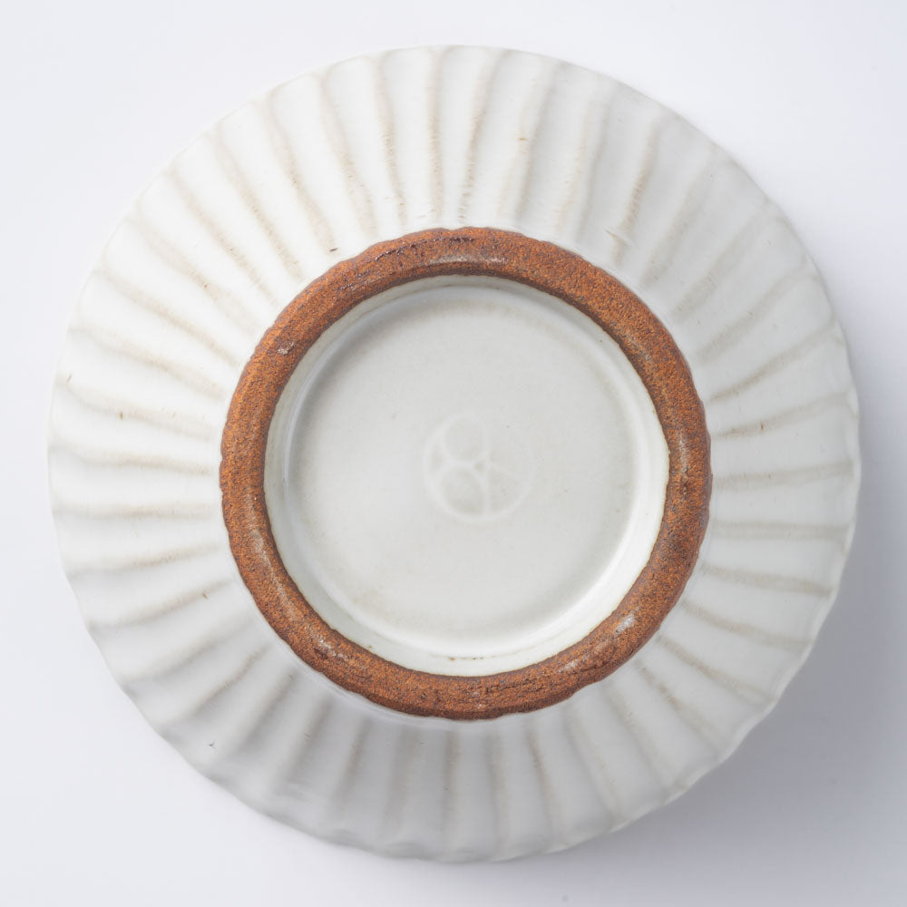 美濃焼 祐山窯 ボウル ライン アイボリー 美濃焼 祐山窯 美濃焼