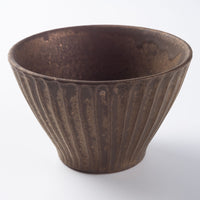 美濃焼 祐山窯 ボウル ライン ブロンズ 美濃焼 祐山窯 美濃焼