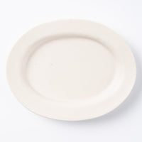 atelier POMME パステルオーバルプレート ピンクマット atelier POMME 陶磁器作家もの