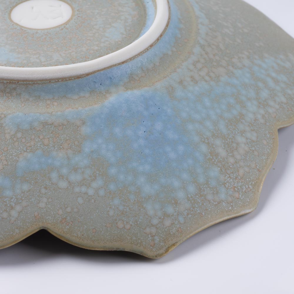 京焼・清水焼 KIWAKOTO YURI 空 Medium 20.5cm皿 京焼・清水焼 KIWAKOTO 京焼・清水焼