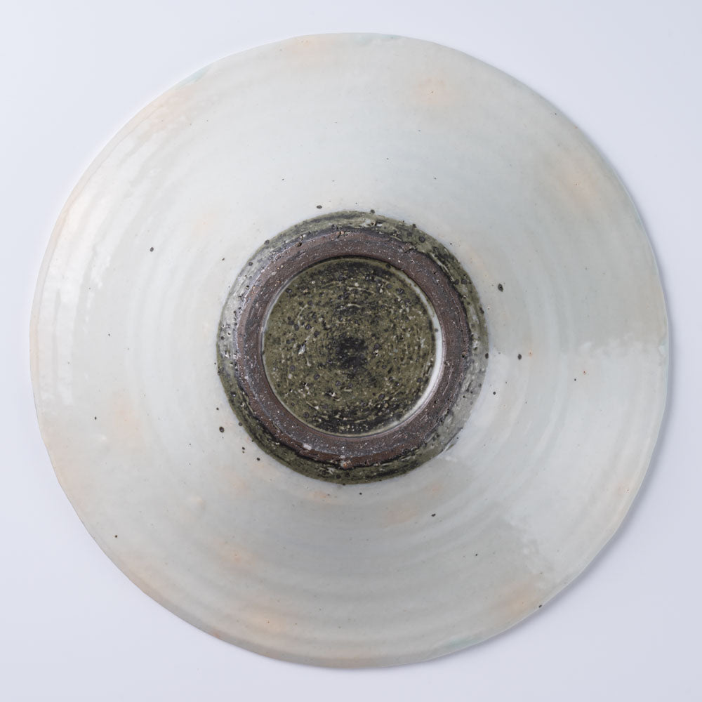 信楽焼 丸十製陶 リム鉢 粉引 信楽焼 丸十製陶 信楽焼