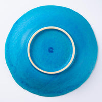 信楽焼 丸十製陶 浅鉢 ペルシャブルー 信楽焼 丸十製陶 信楽焼