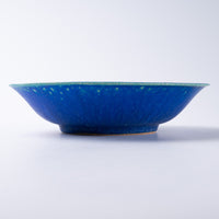 信楽焼 丸十製陶 浅鉢 ターコイズ 信楽焼 丸十製陶 信楽焼