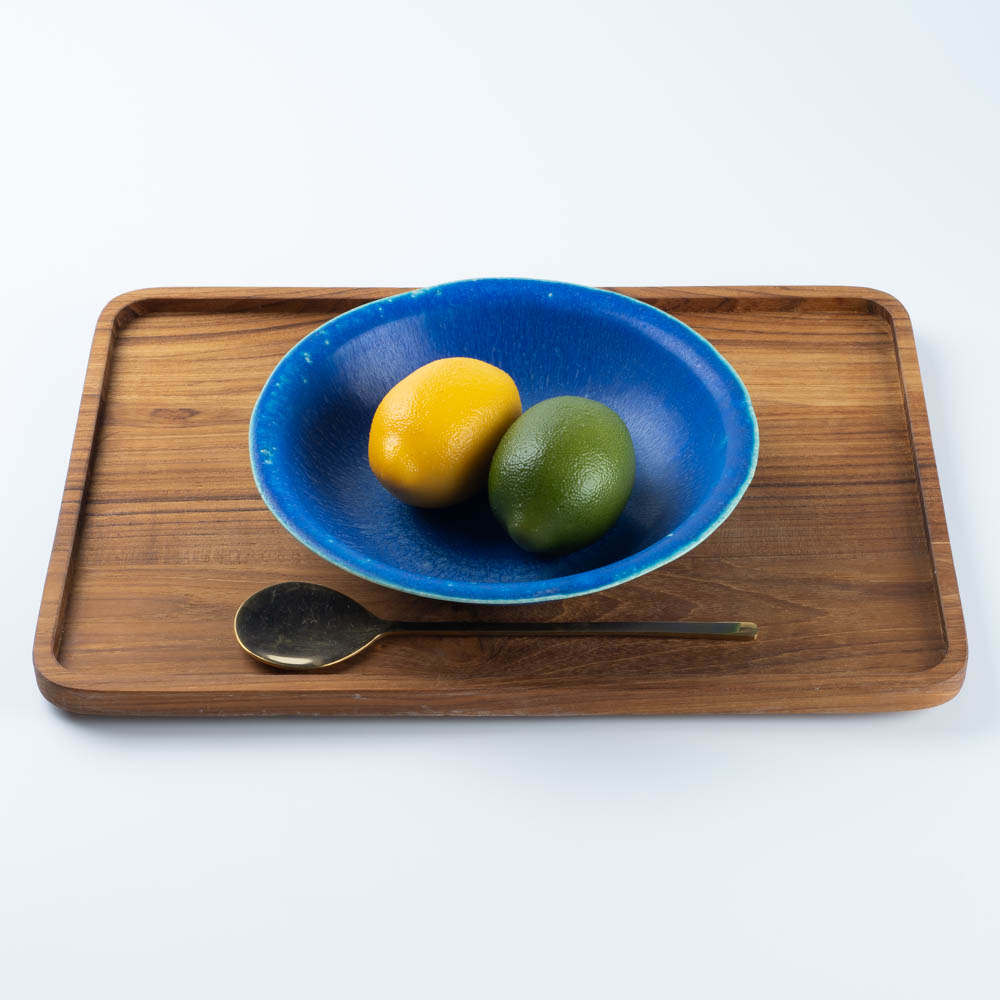 信楽焼 丸十製陶 浅鉢 ターコイズ 信楽焼 丸十製陶 信楽焼