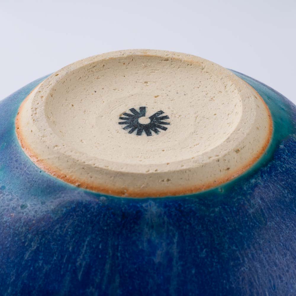 信楽焼 丸十製陶 小鉢 ターコイズ 信楽焼 丸十製陶 信楽焼