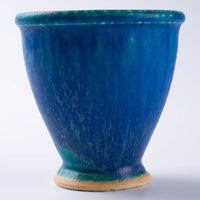 信楽焼 丸十製陶 ゴブレット ターコイズ 信楽焼 丸十製陶 信楽焼