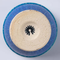 信楽焼 丸十製陶 ゴブレット ターコイズ 信楽焼 丸十製陶 信楽焼