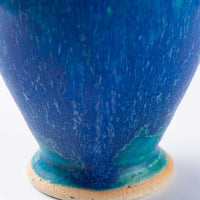 信楽焼 丸十製陶 ゴブレット ターコイズ 信楽焼 丸十製陶 信楽焼