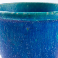 信楽焼 丸十製陶 ゴブレット ターコイズ 信楽焼 丸十製陶 信楽焼