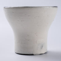 信楽焼 丸十製陶 ミニカップ 割れ粉引 信楽焼 丸十製陶 信楽焼