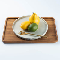 信楽焼 丸十製陶 24cmプレート 粉引 信楽焼 丸十製陶 信楽焼