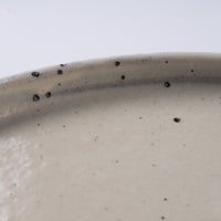 信楽焼 丸十製陶 24cmプレート 粉引 信楽焼 丸十製陶 信楽焼