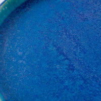 信楽焼 丸十製陶 21cmプレート ターコイズ 信楽焼 丸十製陶 信楽焼