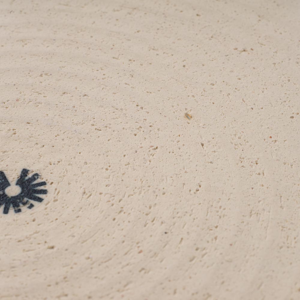 信楽焼 丸十製陶 21cmプレート ターコイズ 信楽焼 丸十製陶 信楽焼