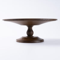 作家 小塚晋哉 高台皿 20cm(栗) 作家 小塚晋哉 木工もの