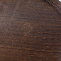 作家 小塚晋哉 高台皿 20cm(栗) 作家 小塚晋哉 木工もの