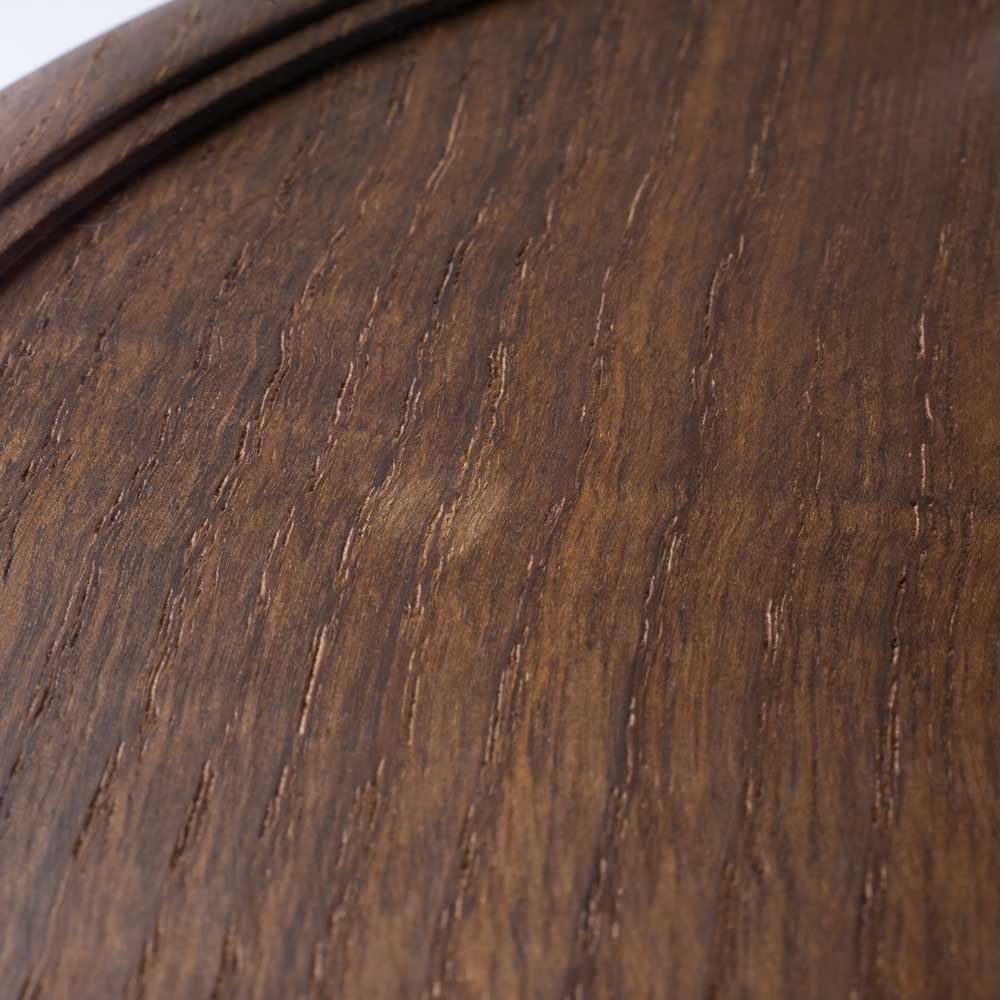 作家 小塚晋哉 高台皿 24cm(栗) 作家 小塚晋哉 木工もの