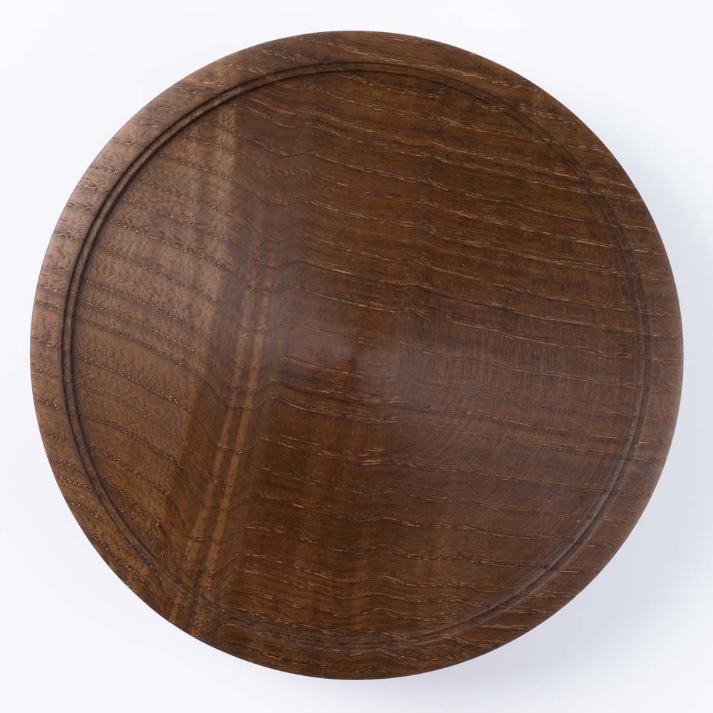作家 小塚晋哉 台皿 18cm(栗) 作家 小塚晋哉 木工もの