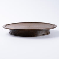 作家 小塚晋哉 台皿 20cm(栗) 作家 小塚晋哉 木工もの