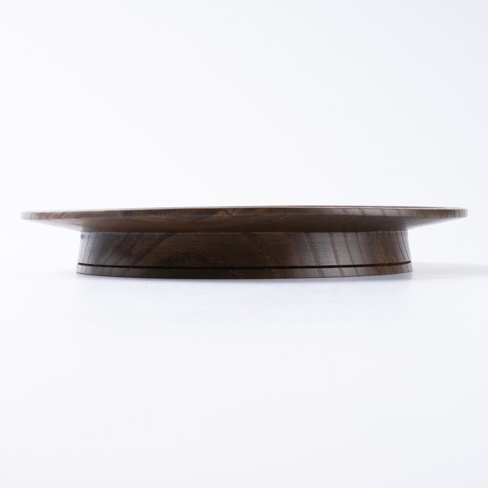 作家 小塚晋哉 台皿 20cm(栗) 作家 小塚晋哉 木工もの