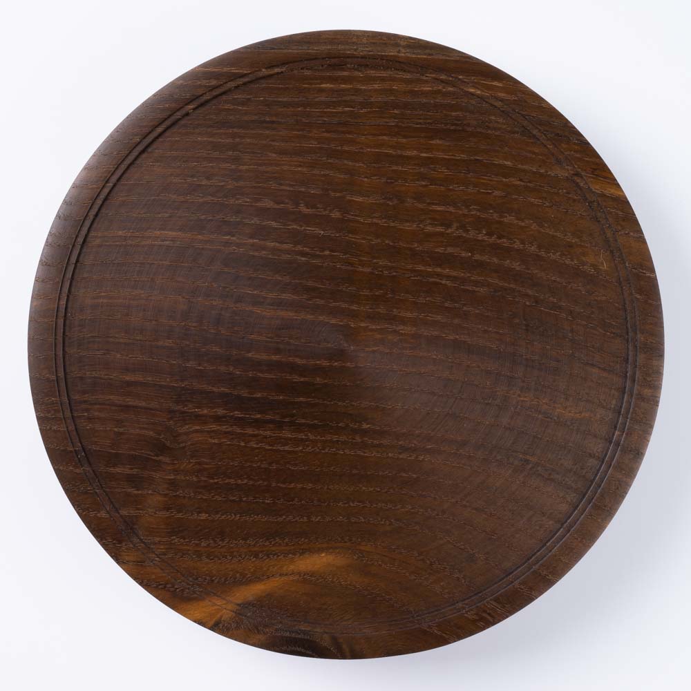 作家 小塚晋哉 台皿 20cm(栗) 作家 小塚晋哉 木工もの