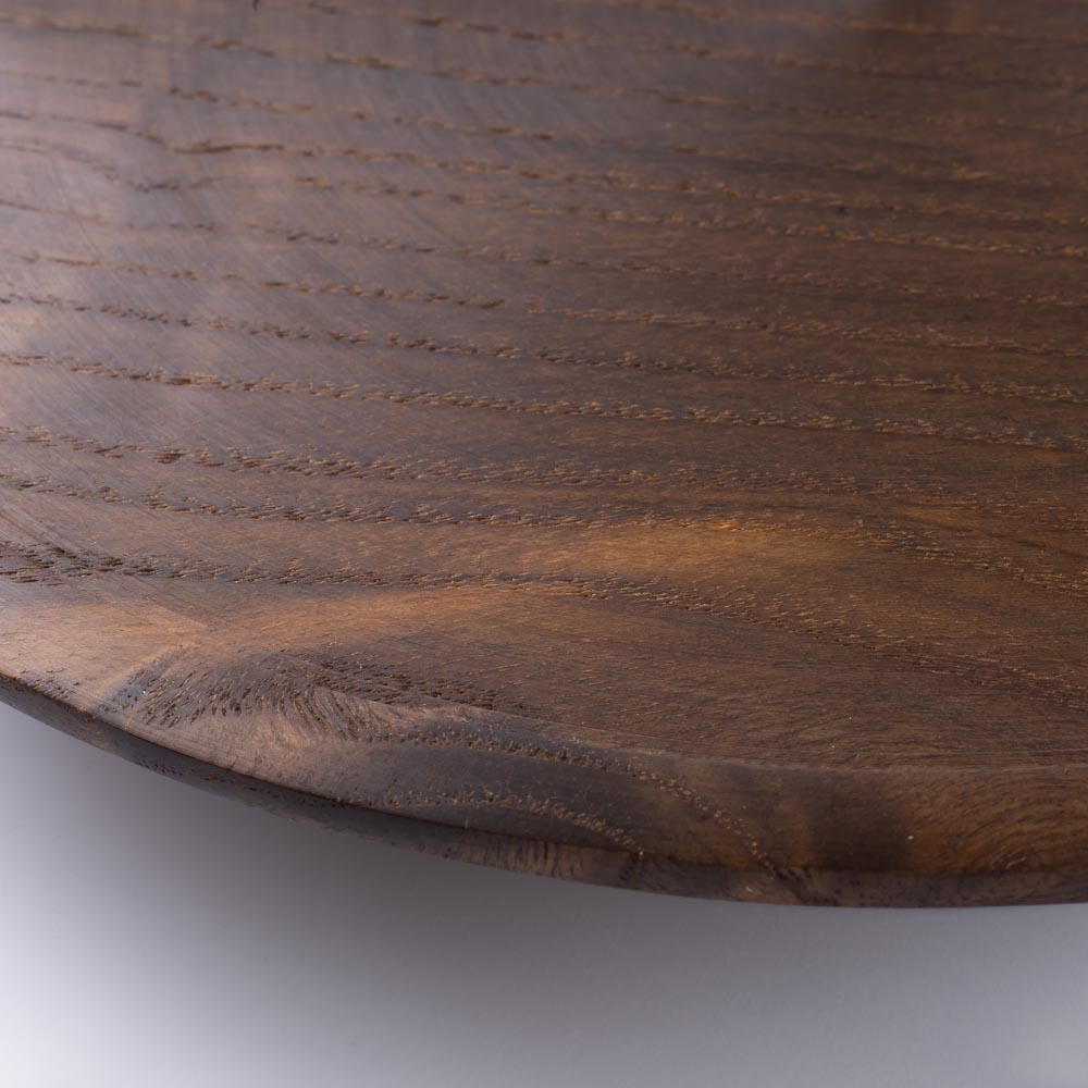 作家 小塚晋哉 台皿 20cm(栗) 作家 小塚晋哉 木工もの