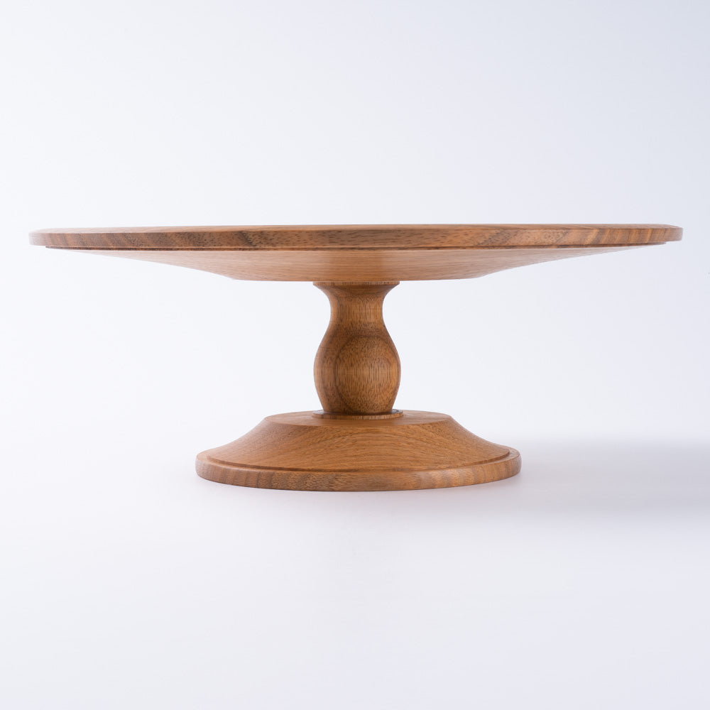 作家 小塚晋哉 高台皿 24cm(胡桃) 作家 小塚晋哉 木工もの