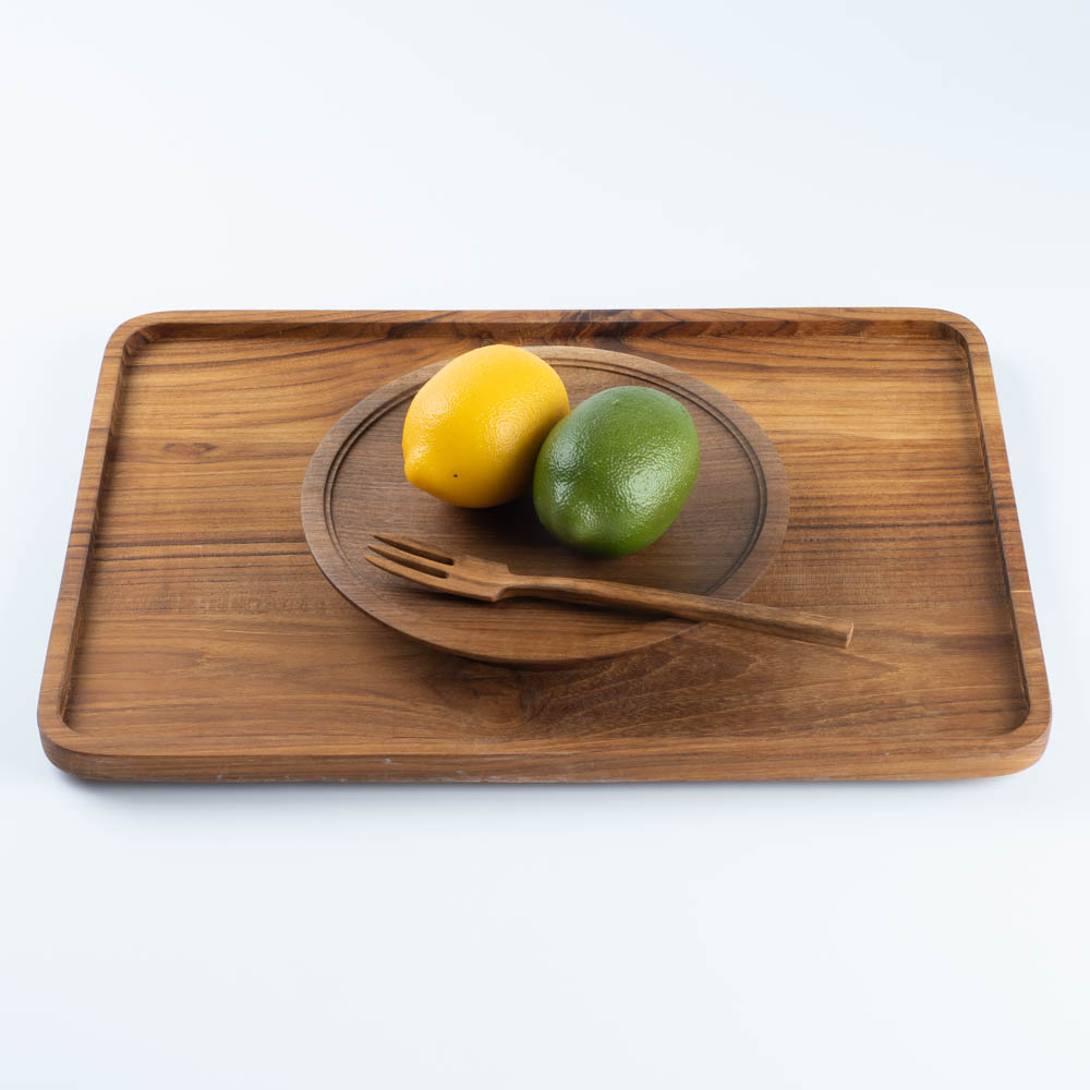 作家 小塚晋哉 台皿 18cm(胡桃) 作家 小塚晋哉 木工もの