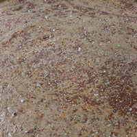 作家 馬渡新平 ヒビ粉引き 平鉢6寸 作家 馬渡新平 陶磁器作家もの