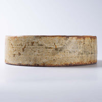 作家 馬渡新平 ヒビ粉引き 平鉢7寸 作家 馬渡新平 陶磁器作家もの