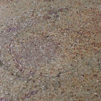 作家 馬渡新平 ヒビ粉引き 平鉢7寸 作家 馬渡新平 陶磁器作家もの