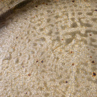 作家 馬渡新平 ヒビ粉引き 平皿7寸 作家 馬渡新平 陶磁器作家もの