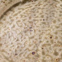 作家 馬渡新平 ヒビ粉引き リム皿6寸 作家 馬渡新平 陶磁器作家もの